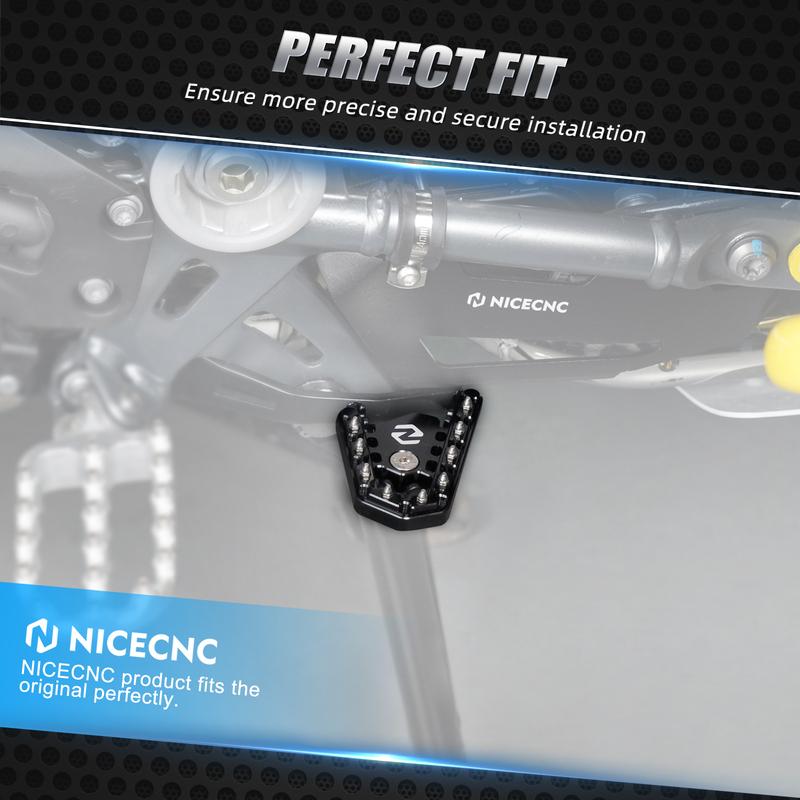 For 2013-2018 BMW R1200GS R 1200 GS Brake Pedal Tip Peg Brake Extension Pad for BMW R1250GS R1250 GS 2019 2020 2021 2022 2023