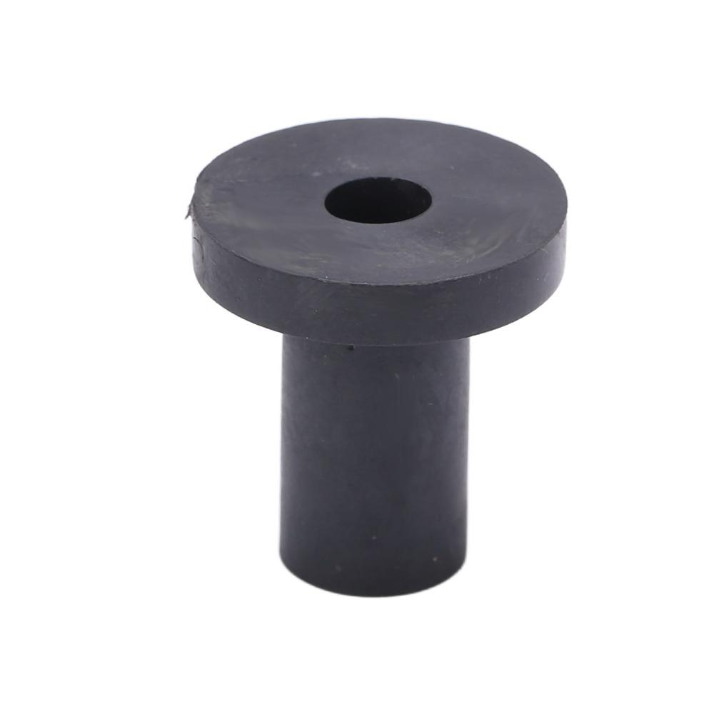 50PCS Black Rubber M5 Rubber Well Nuts Brass Thread Insert Fairing Mounting Nuts  Motorcycle/Car