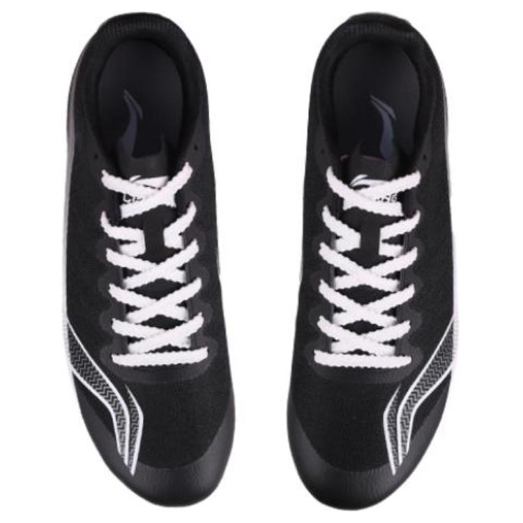New LiNing Cushioning Wear Resistant Low Top Racing Running Shoes Unisex Black Knight LJJT911-1