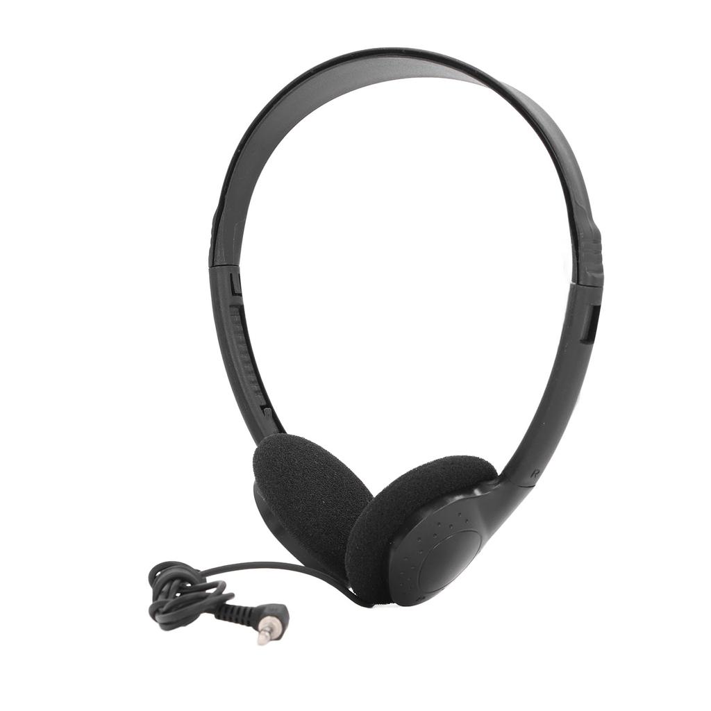 Classroom Headphones On Ear Wired Stereo Headset with 3.5mm Jack for Kids Adults School Library Airp
