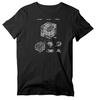 Blueprint Cube Patent Unisex Short Sleeve T-Shirt | Patent Cube Shirt