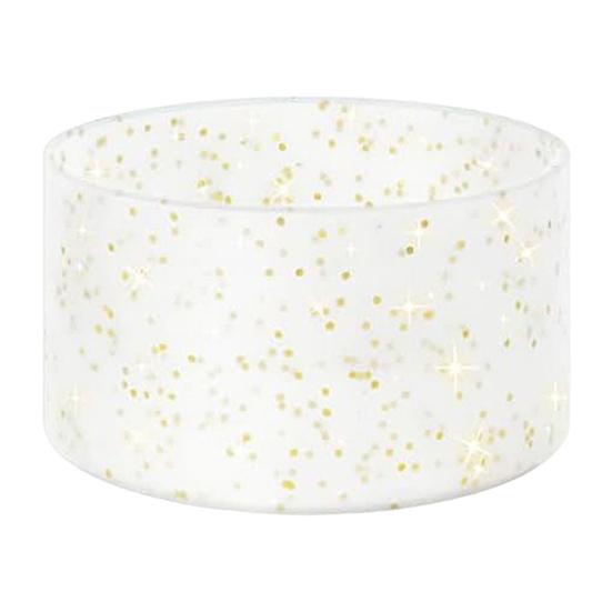 Silikonový návlek na kelímek s třpytkami, protiskluzový, tepelně izolační kryt, lehká podložka pod láhev na vodu pro tumbler