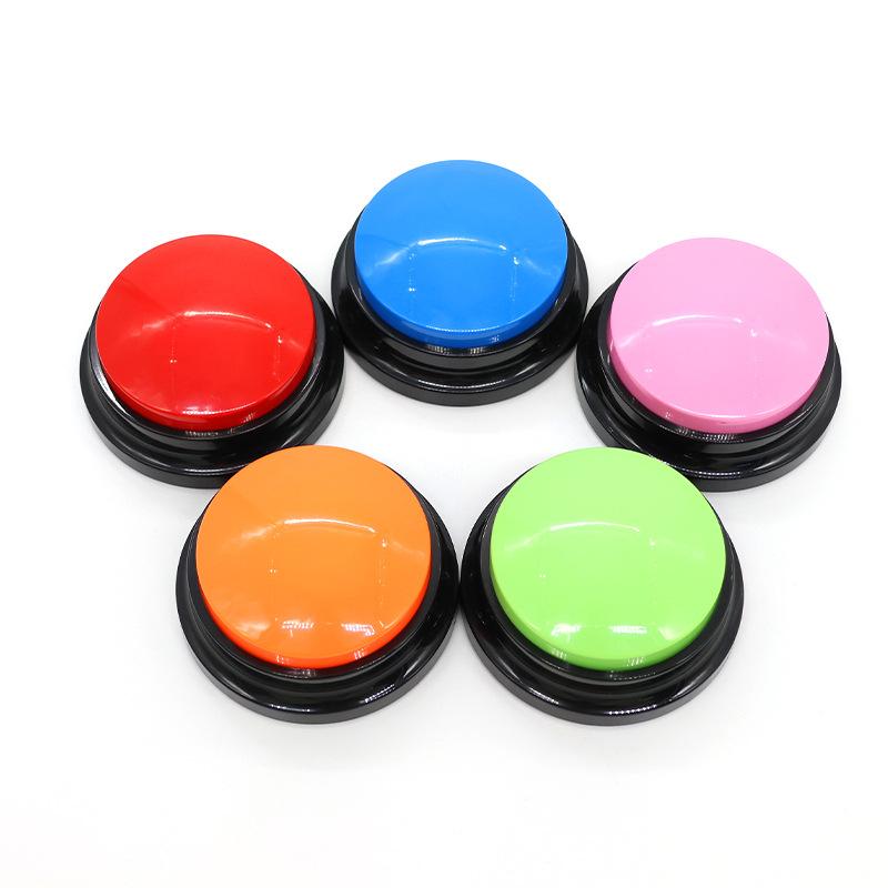 Dog Speaking Button, Pet Communication Button, Sound Generator, Cat Bell, Toy Supplies, Recording, Training Magic Tool