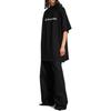 Balenciaga x ZHIFUBAOLIANMING SS25 T Shirt Loose Fit Unisex Black 787349TRVY91000