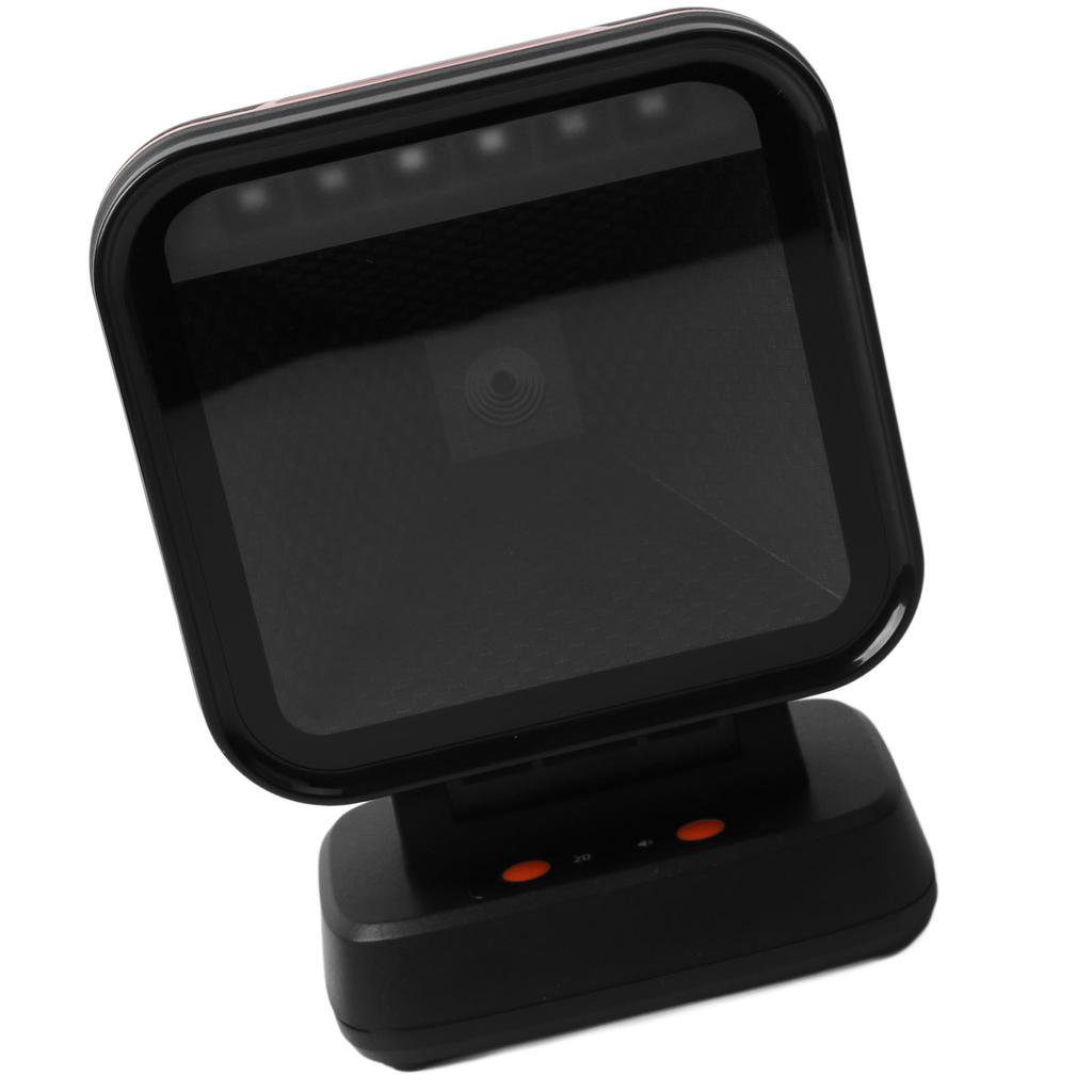 Desktop Barcode Scanner Auto Sensing Continuous Scanning Reliable Barcode Reader Scanner for Supermarket Pharmacy