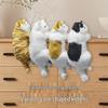 Realistic Hanging Cat Ornament for Home Decoration