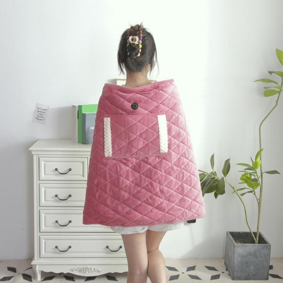Portable Heating Blanket USB Powered Heated Shawl Wraps Winter Warm Electric Scarf Blanket