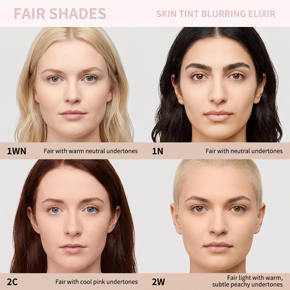 Skin Tint Blurring Elixir, Lightweight Foundation, Moisturising Primer, Lightweight Texture, Refreshing and Non Sticky