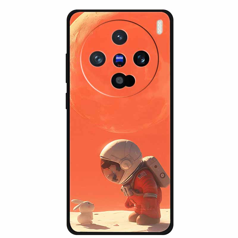 Cartoon Patterns Phone Case For Vivo X100 Ultra pro 5G Soft TPU Silicone Shield Back Cover Funda X 100 Fashion Luxury Bumper