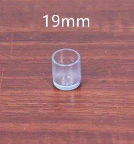 16Pcs Furniture Leg Foot Protector Transparent Table And Chair Foot Cover Silicone Wear-resistant Cap Protect Floor