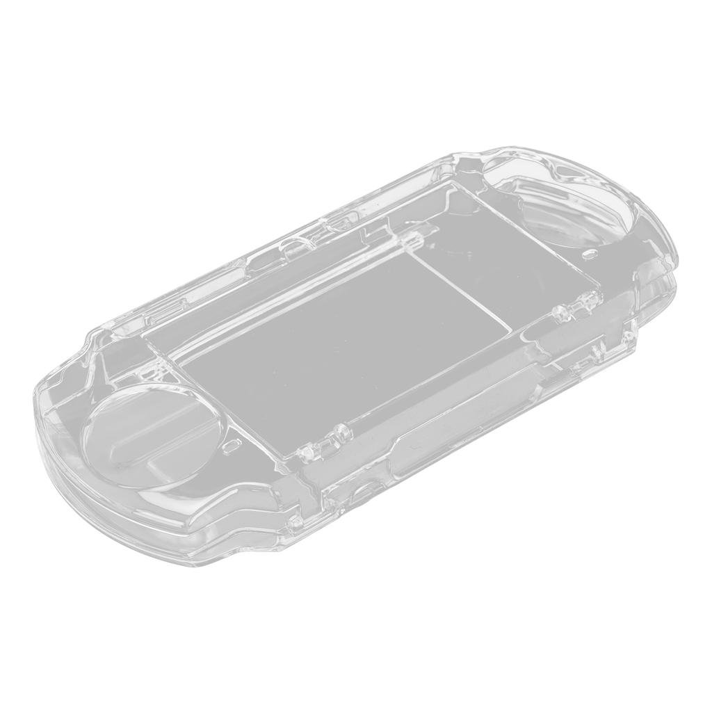 Universal Protective Case Stylish Prevent Slipping Shockproof Transparent Protective Shell with Movie Bracket for PSP
