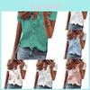 Snygg Dam T-shirt med V-ringning, Volanger och Kort Ärm med Trendigt Blommönster