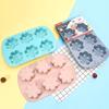 6-Hole Silicone Cake Mold, Heart-Shaped Silicone Mold, Diy Cake And Chocolate Baking Tool, Ice Cube Mold.