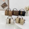New women's bag fashionable texture portable shoulder oblique span women's bag