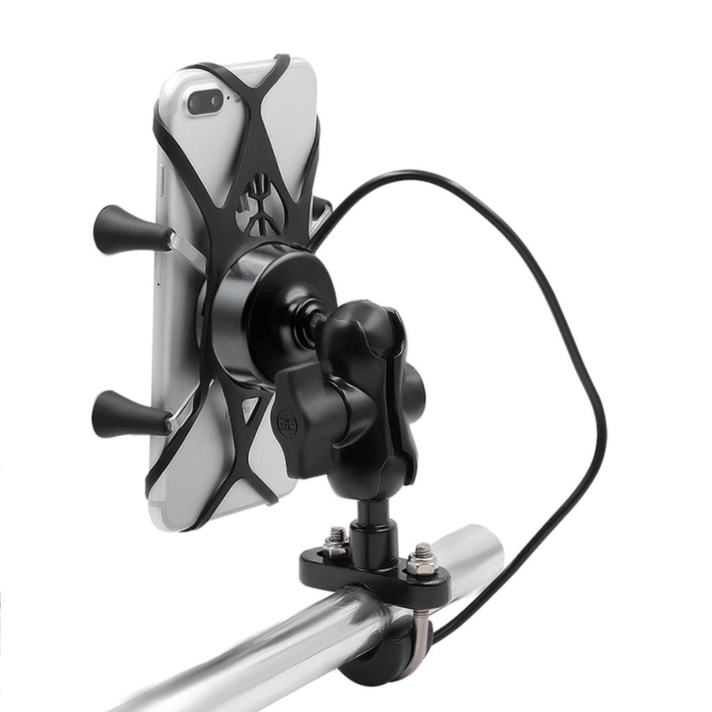 Držák mobilního telefonu na motocykl slitina hliníku 3,5-6 palců držák telefonu do auta držák na řídítka