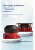 Industrial Equipment: Anti-Vibration Foot Pads for Shock Absorber, Punch Press, Water Pump, Embroidery Machine, and Fan.