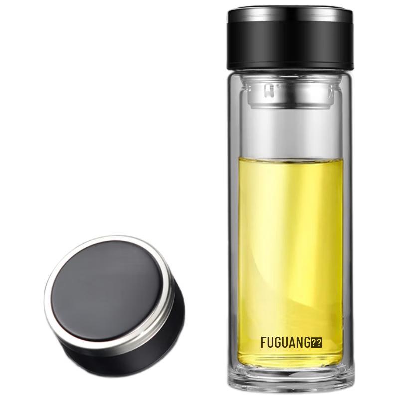 Fuguang Zijing Teaster Double-Layer Glass Kung Fu Teacup