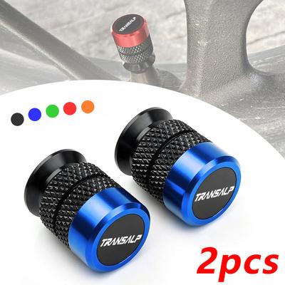 For TRANSALP XL750 XL600V XL650 XLV 600 650 700 Motorcycle CNC Tire Valve Caps Wheel Airtight Stem Cover Accessories