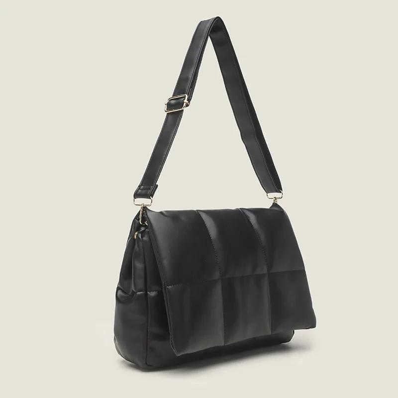 High-quality Large-capacity Bag Women's Bag New High-quality Exotic Joker Shoulder Bag Wide Woman Bags Crossbody Bag