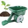 3L Handheld Spreader Portable Spreader for Grass Seed Salt Fertilizer Hand Adjustable Hand Cranked Sprayer Garden Tools