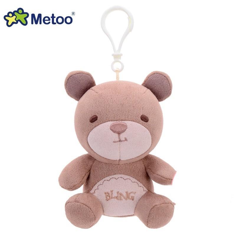 Adorable Metoo Mitu Plush Keychain Cute Animal Cartoon Kindergarten Gift Bear Bear