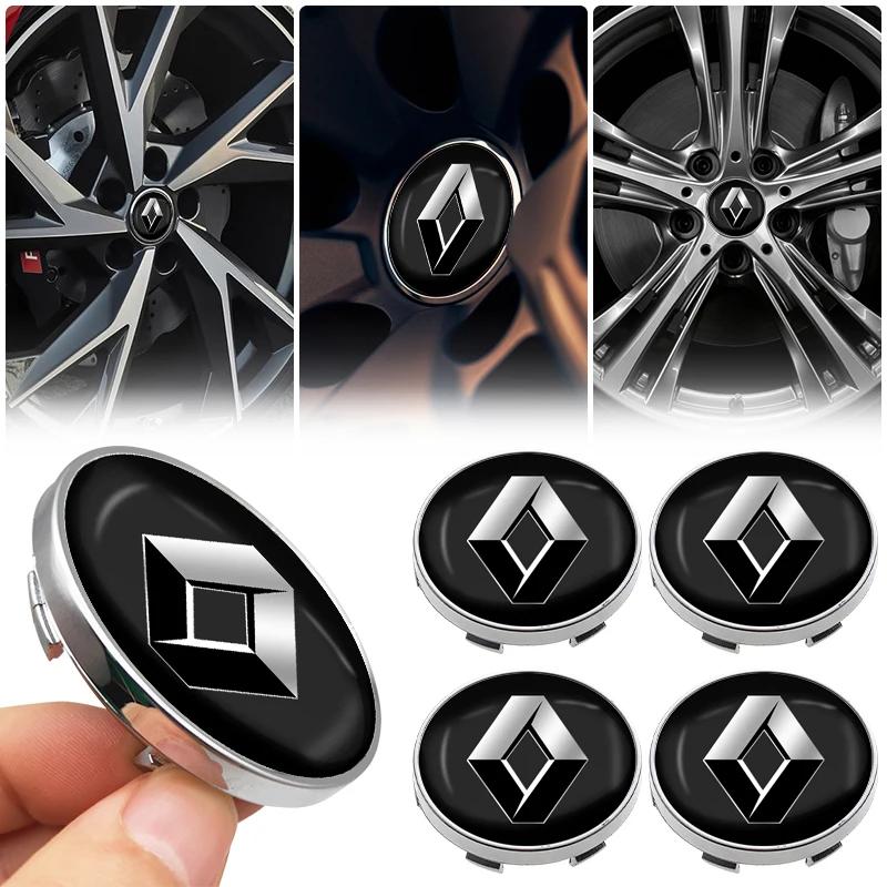 Car Wheel Center Hub Cap Car Rims Dust-proof Cover Hubcaps For Renault Koleos Clio Laguna 2 Megane 2 3 Duster Logan Accessories
