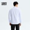Benlai Men's 100% Cotton Long-Sleeve Casual Turn-Down Collar Shirt