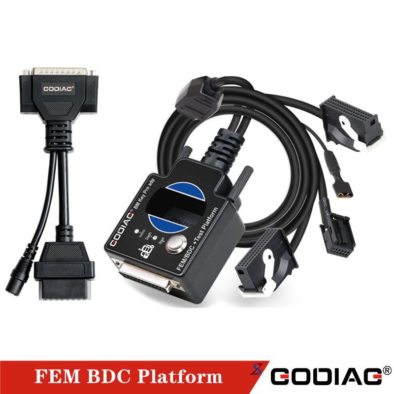 

GODIAG GT100 Pro OBDII Break Out Box ECU Connector FEM/BDC CAS4/CAS4+ Test Platform for Xhorse VVDI2/ Autel IM608/K518ISE/CGDI FEM BDC platform
