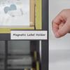 Protective Film Magnetic Label Holder Strong Magnet Compact Label Holder  Metal Shelves