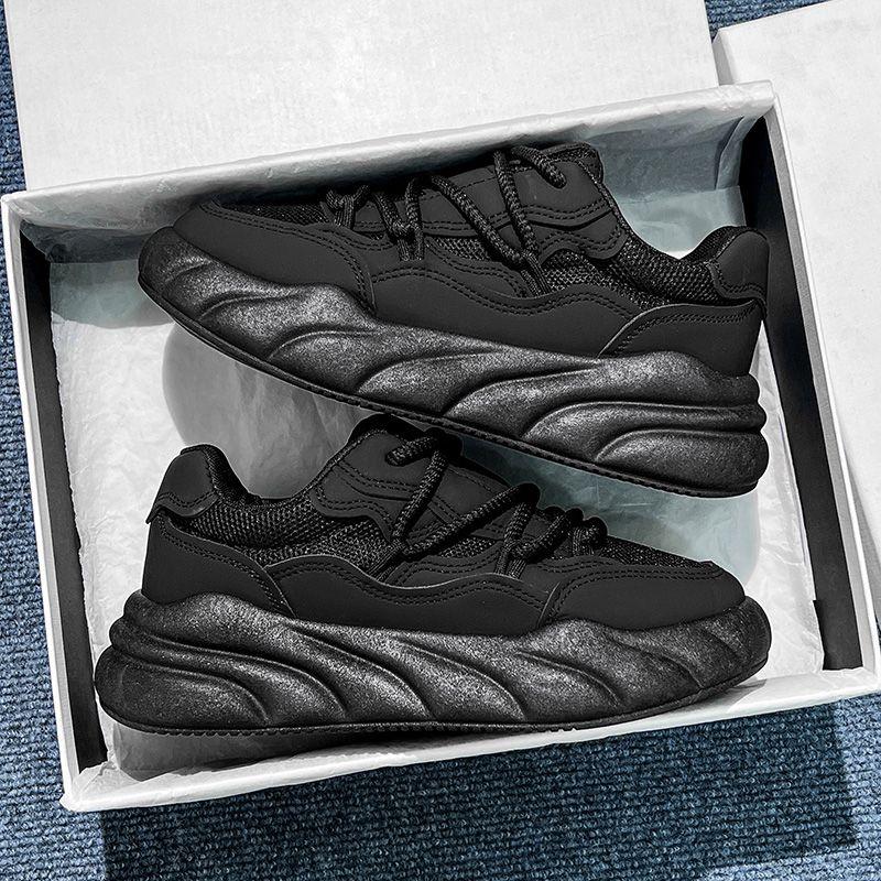 

Sports Shoes for Men Gray Tennis Deals Thick Platform Korean Size 9 On Clearance Basketball Trends 2026 Wide Man Casual Sneaker 44