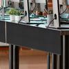 Bureau Privacy Paneel Kabelbeheer Boorvrije Installatie Onder Scherm voor Gedeeld