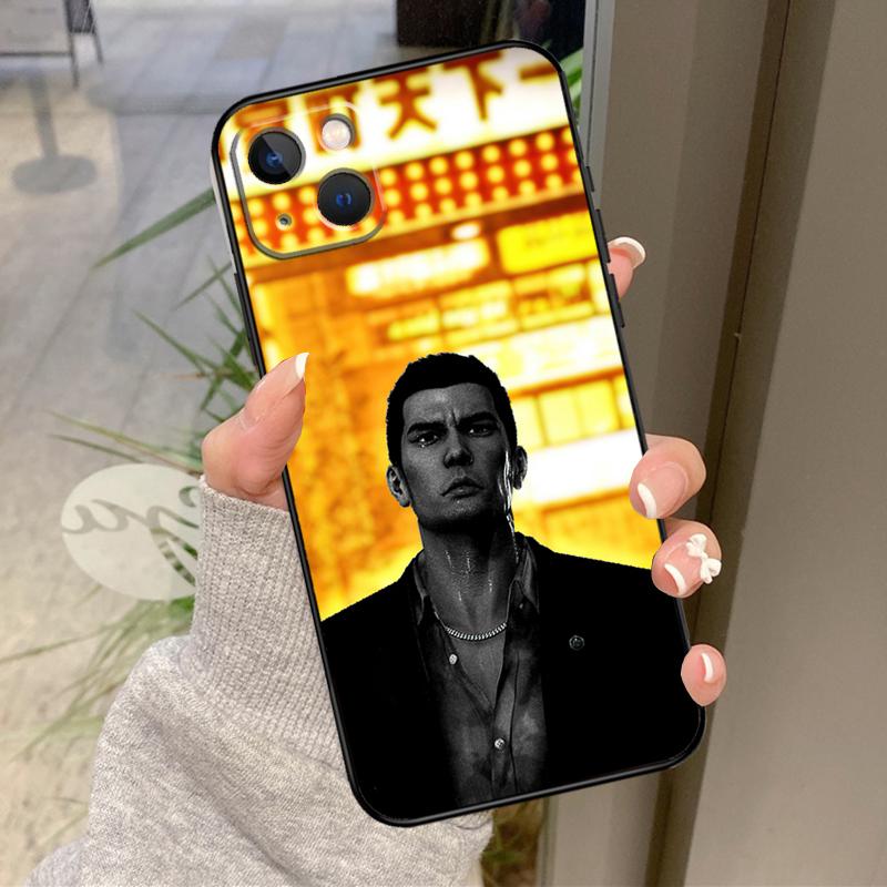 Yakuza 0 Game Case For iPhone 17 Pro Max 15 14 13 12 11 16 Pro Max Plus 12 13 Mini 16e 17 Air Back Cover