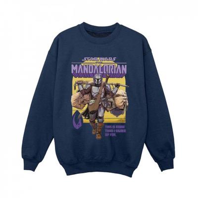 Jungen The Mandalorian More Than I Signed Up für Sweatshirt