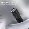 3 style Car Wheel Tire Valve Caps Tyre Rim Stem Covers For Toyota Auto Accessories