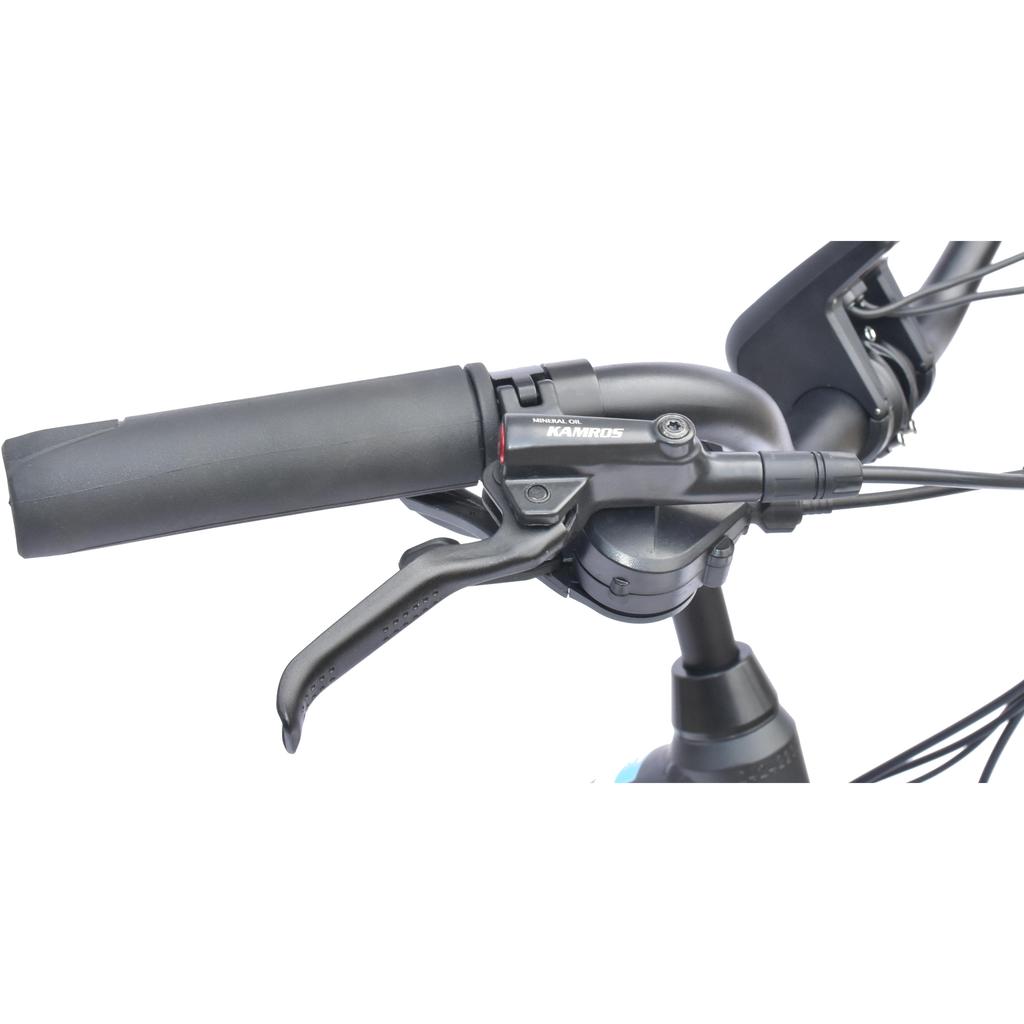 TTGO LK-ZZ-28ST Black/white 250WBAFANG Mid Mounted motor+36V20AH Detachable Battery 700C * 45C Inch Tires Ximano 9-speed City Electric Bicycle