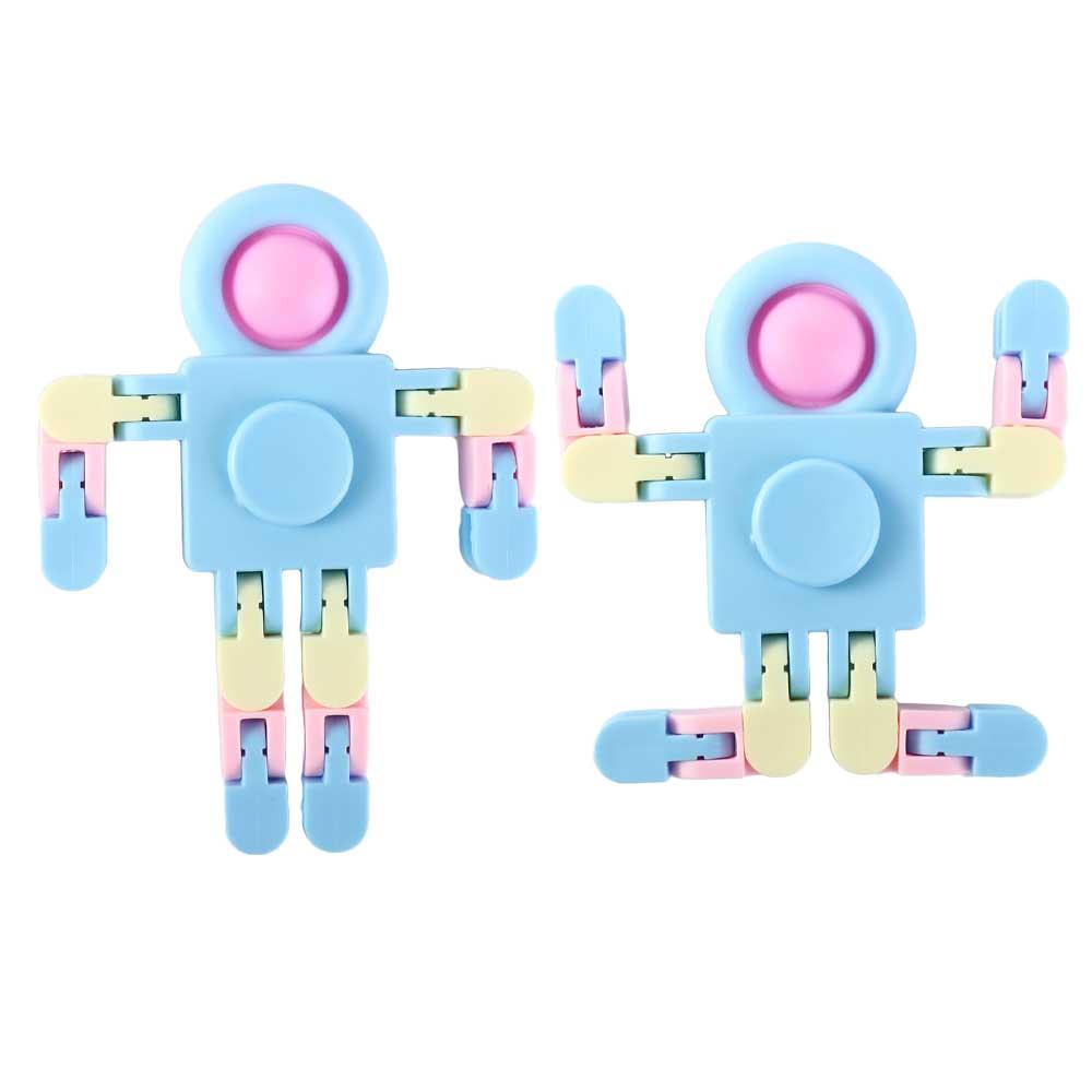 

Деформируемый робот-трансформер, игрушка на кончиках пальцев, деформируемый робот, сенсорные игрушки, игрушка для детей и взрослых