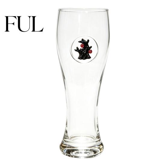 Atmospheric Beverage Cup 400ML Beer Glass, Spooky Pumpkin Ghost Black Cat Halloween Wine Glass Cup, Holiday Tall Glassware for Bar, Kitchen