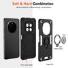 For Honor Magic 7 Heavy Duty Armor Shockproof Dust-Proof Phone Case For Honor Magic 7 Ring Holder Camera Lens Protection Cover