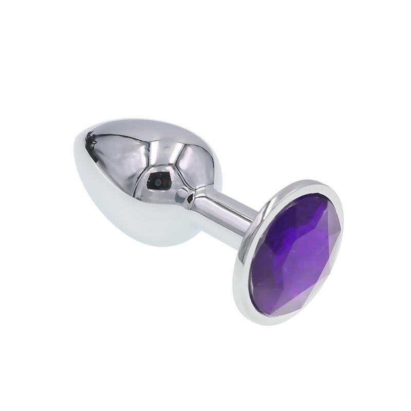 Large Metal Butt Plug Back Court Sex Toys Anal Dilatation Device Sex Tools Adult Toys Butt Plug Imitation Dust Bag Packaging