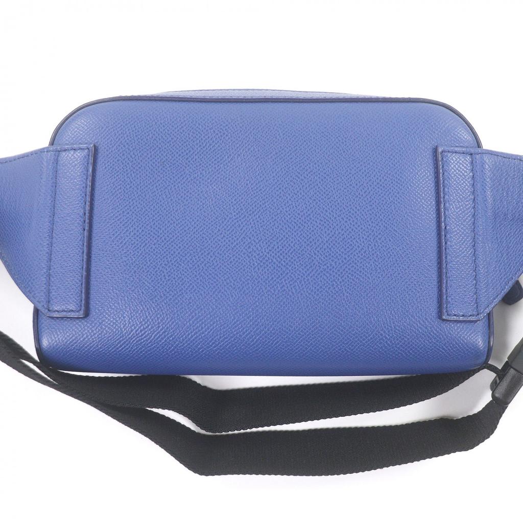 Excellent Dunhill Sling Bag Cadogan Logo Waist Bag/crossbody Bag Blue Used