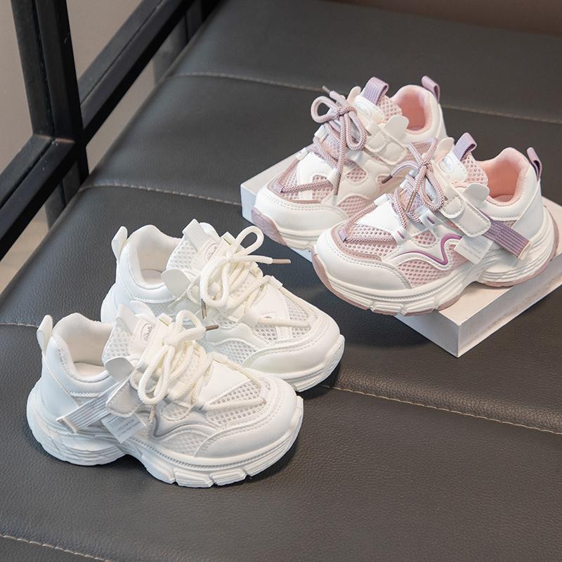 Girls Children Summer Casual Shoes Lightweight Walking School Sneakers Outdoor Playground Daily Comfort Footwear Comfort Fit