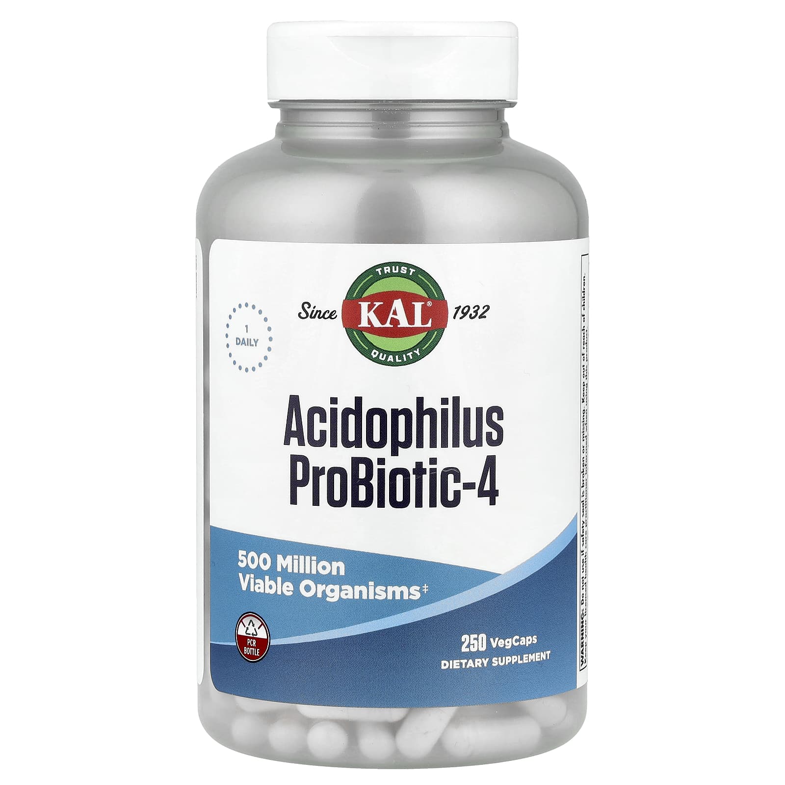 

Acidophilus Probiotic-4, Veggie Capsules 250