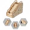 3D Wood Escalator Science Experiment Kit DIY Educational Physics Toy for School Students - Science Experiment Equipment Supplies