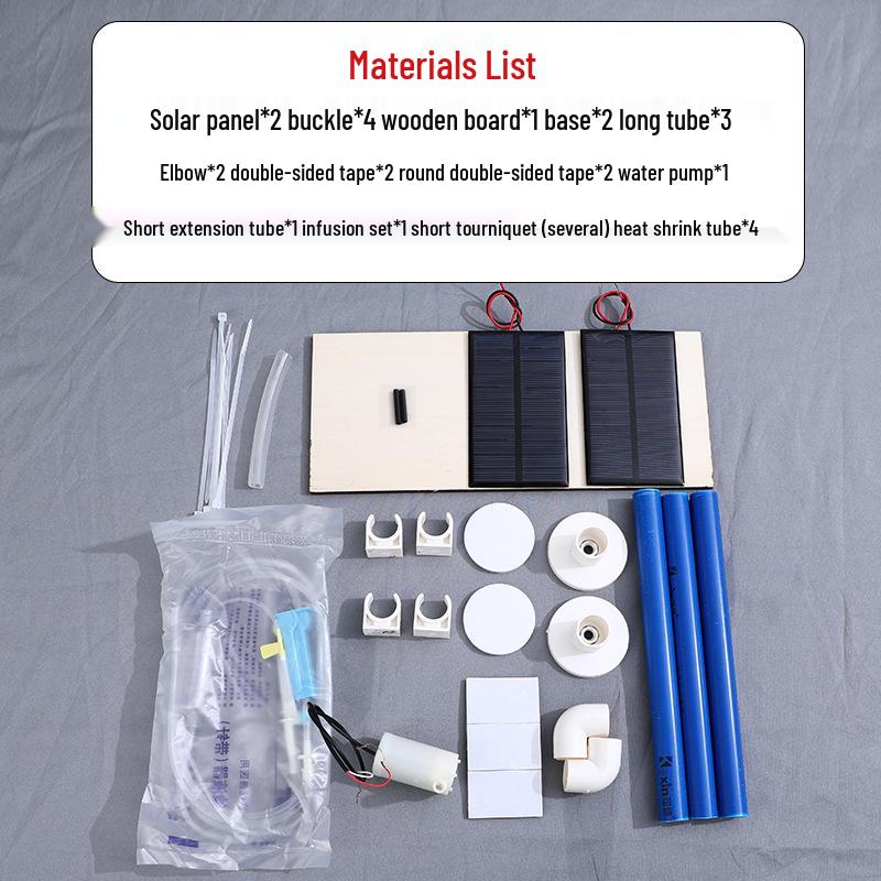 

Детское образовательное солнечное устройство для полива, набор для научного эксперимента