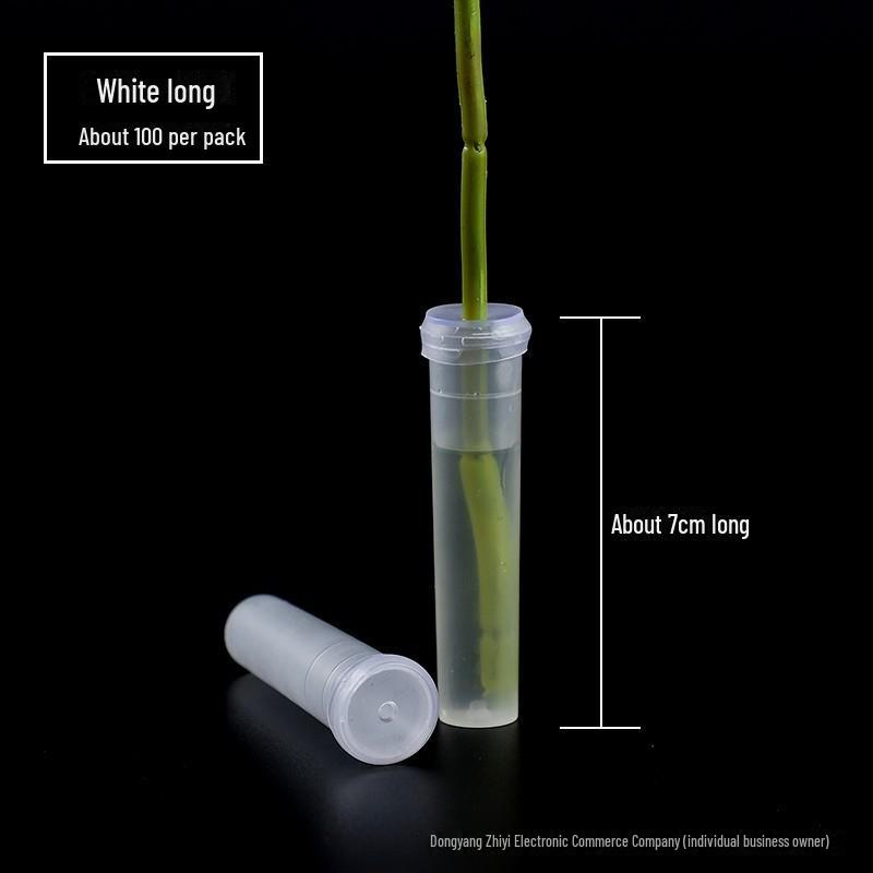 Gardenie Blumenerhaltungsröhrchen - Einzelblumen-Wasser- und Nährstoffröhrchen für florale Kunst und umweltfreundliche Verwendung