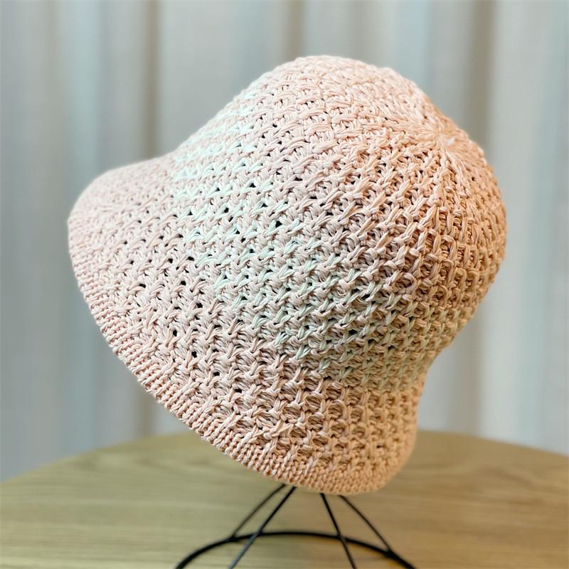 

Summer Fashion Fisherman Hat Women Sun Protection Hand-woven Straw Hat