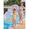 New Shiny Fashion Oil Painting Swim Ring For Kids And Adults Wholesale Water Sports Equipment