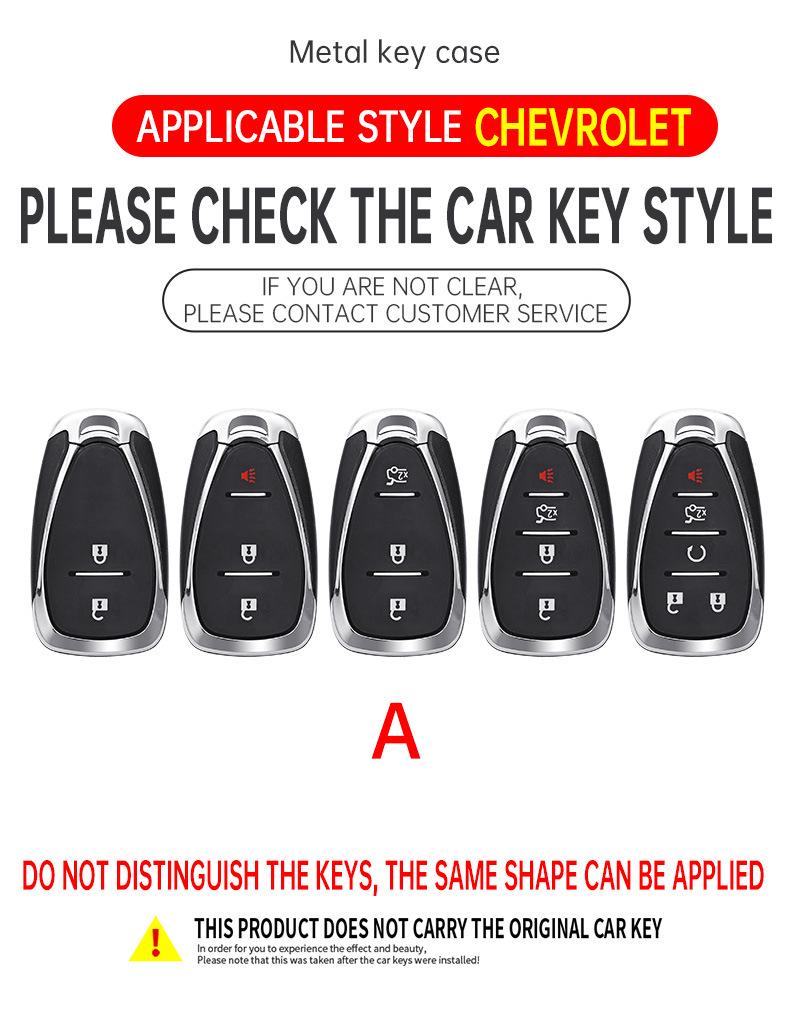 Men's Keychain for 2020 Chevrolet Equinox, Malibu XL, Blazer, Trax, Cruze