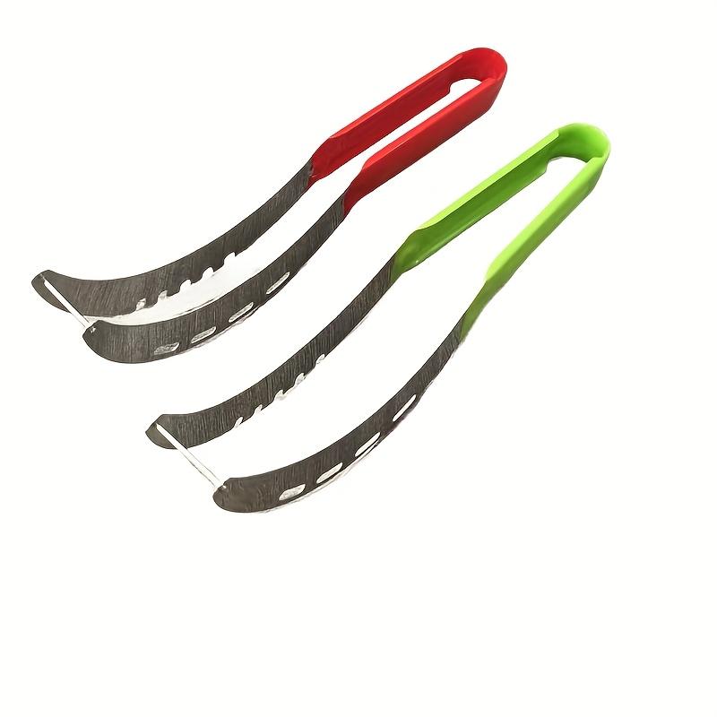 1pc Stainless Steel ABS Watermelon Slicer: Versatile Fruit Slicer for Easy Cutting of Large Fruits and Vegetables