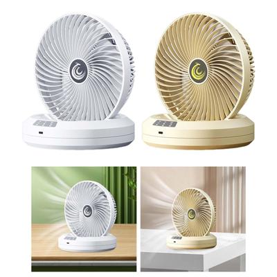 Desk Fan Quiet Adjustable Tilt 4 Speeds Settings with Timer Air Cooling Fan for Indoor Outdoor Dining Room Bedroom Kitchen Dorm